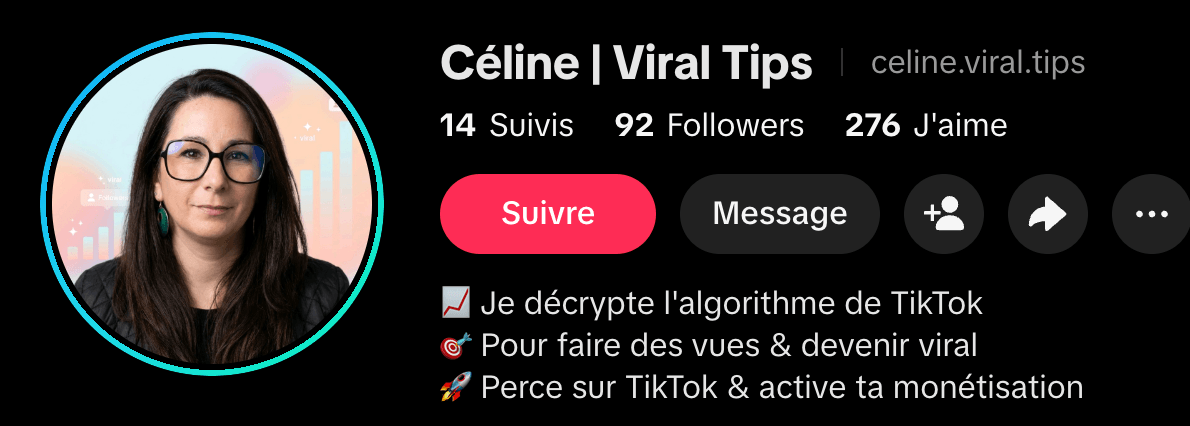 Capture d'un compte au départ