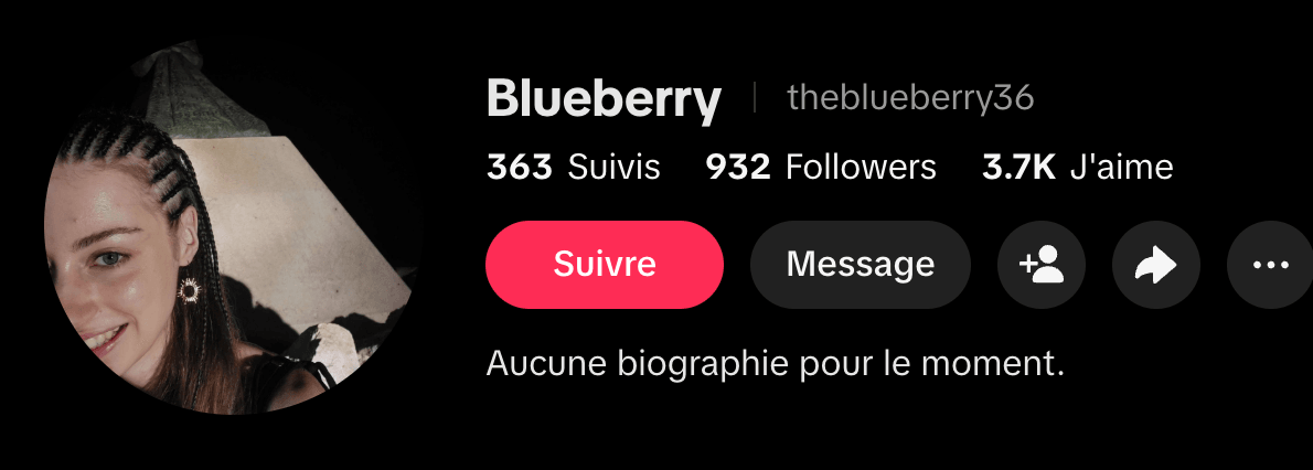 Capture d'un compte au départ